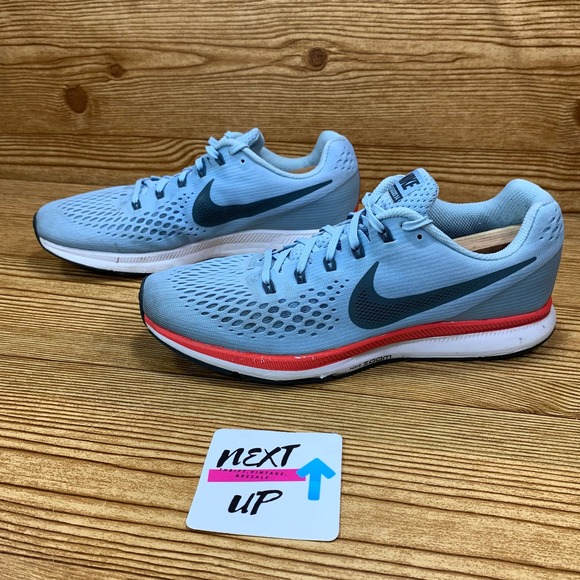 Nike Other - *SOLD* Nike Zoom Pegasus 34 Ice Blue Running Shoe
